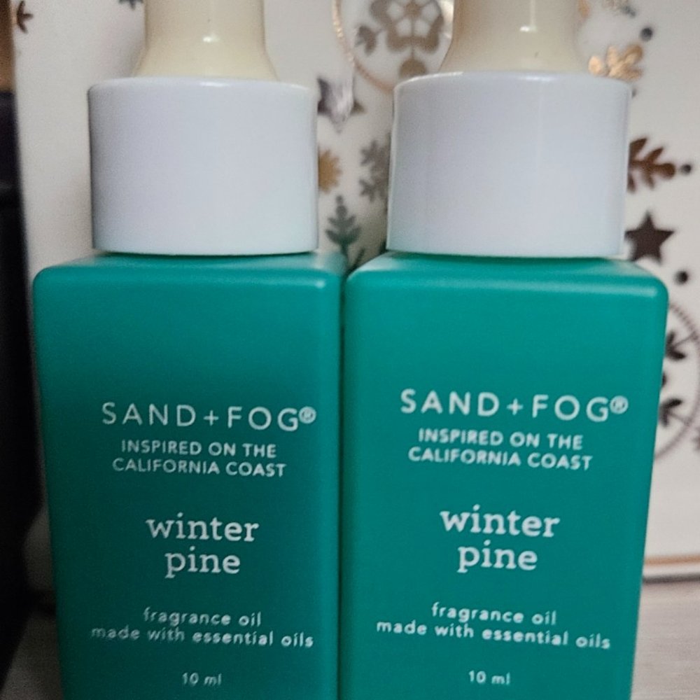 2~Sand + Fog [Winter Pine] Fragrance Oil 10 ML - NEW